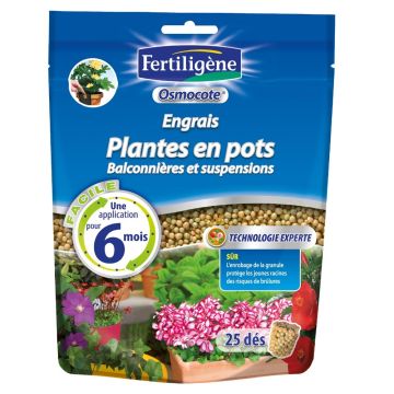 Dés d'Engrais Plantes en pots, Balconnières et suspensions