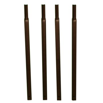 4 tubes à sceller pour arches d'antan