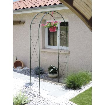 Arche double avec décor losange