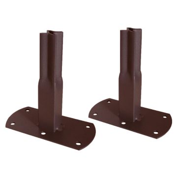 2 pieds à visser pour Kiosque Premium