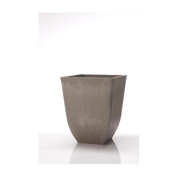 Pot carré green mineral Chili 39 x 39 x 46 cm (3 coloris)