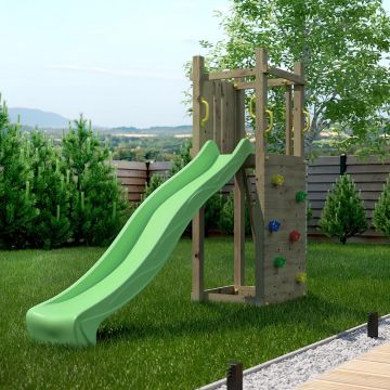 Aire de jeu escalade en bois ZEBULON ®