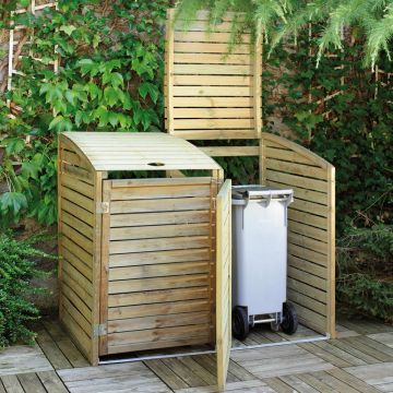Cache poubelles