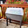 Carré potager Urban sur pieds avec mini-serre