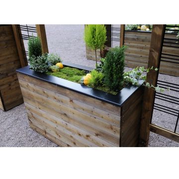 Bac en sapin Collectors rectangle 120