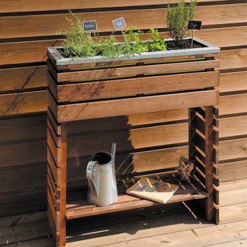 Jardinière sur pieds Lign Z