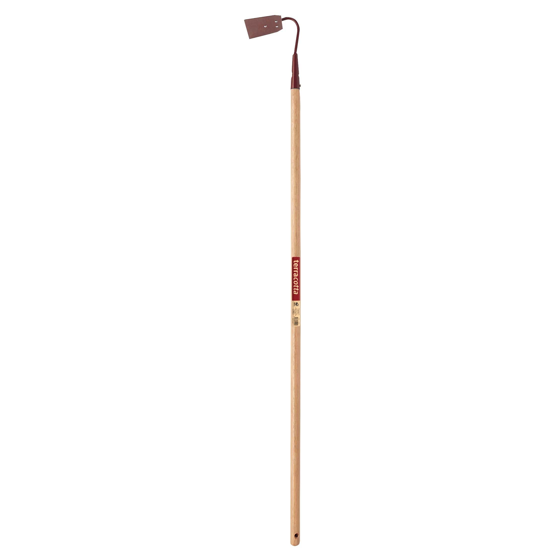 Binette type Nanterre 14 cm Terracotta à manche en bois - Leborgne main product photo