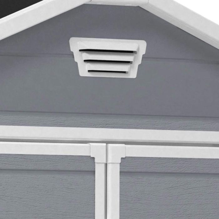 Abri de jardin résine Premium 46SP gris