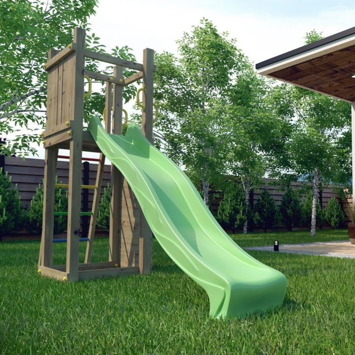 Aire de jeu escalade en bois ZEBULON ®