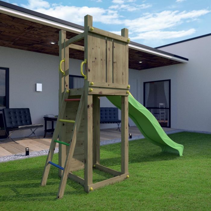 Aire de jeu escalade en bois ZEBULON ®