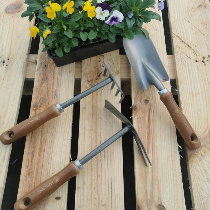 Collection de 3 outils de jardins