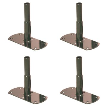 Lot de 4 pieds à fixer pour arche double décor losange ou décor romantique H 120mm