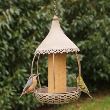 Mangeoire d'oiseaux en tube – Jardinerie Fortier