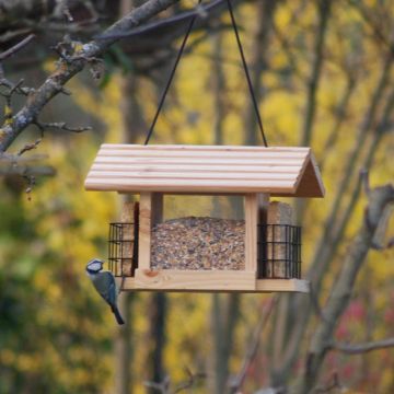 Mangeoire d'oiseaux en tube – Jardinerie Fortier